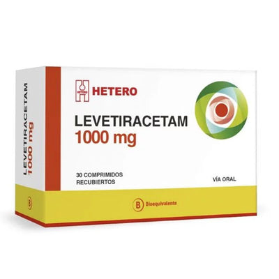Levetiracetam Comprimidos Recubiertos 1000mg - Farmacias Curie