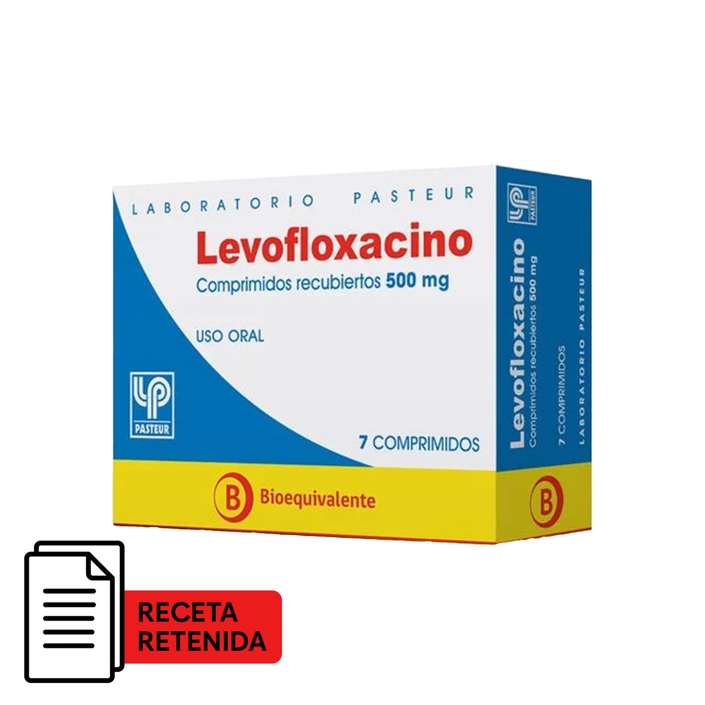 Levofloxacino Comprimidos Recubiertos 500mg - Farmacias Curie
