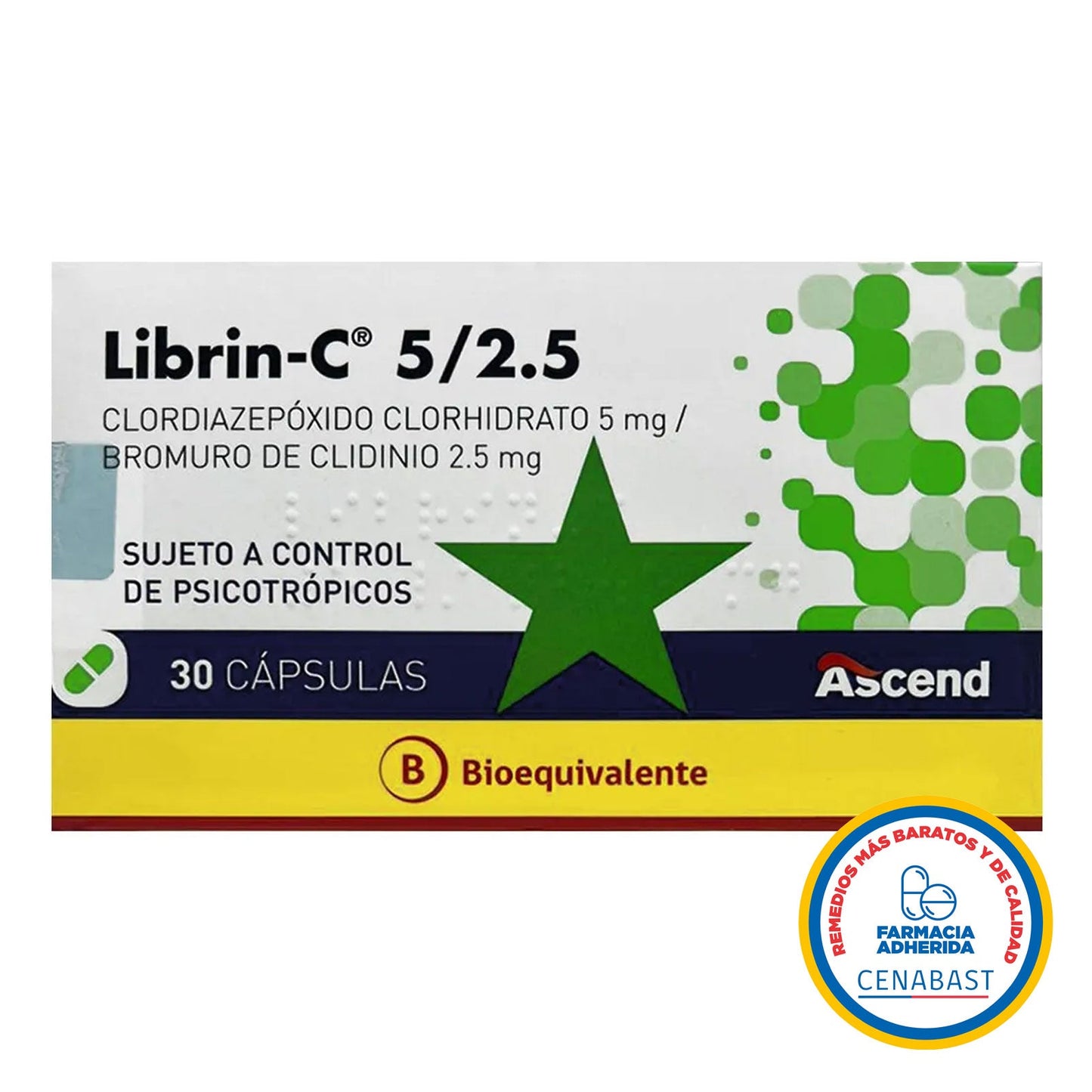 Librin-C Cápsulas Medicamento Cenabast - Farmacias Curie