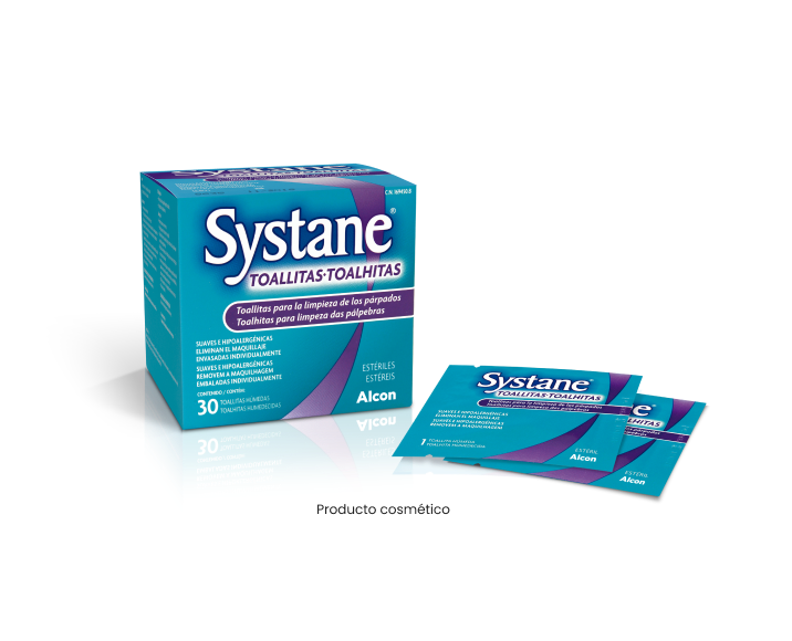 Lid wipes Systane Toallas - 30 Toallitas Humedas - Farmacias Curie