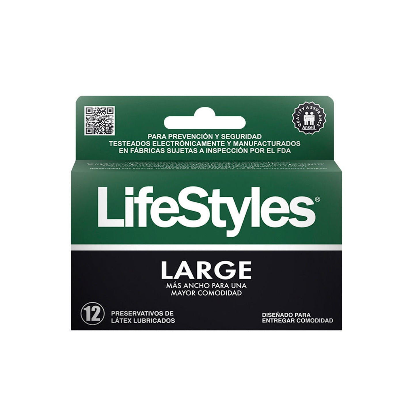 Lifestyles Large - 12 unidades - Farmacias Curie