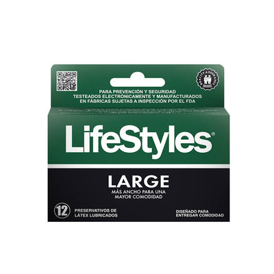 Lifestyles Large - 12 unidades - Farmacias Curie
