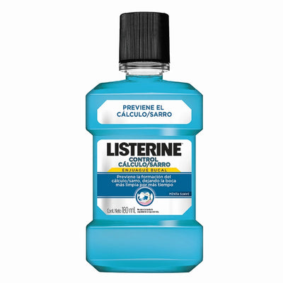 Listerine Control Cálculo/Sarro 180 ml - Farmacias Curie