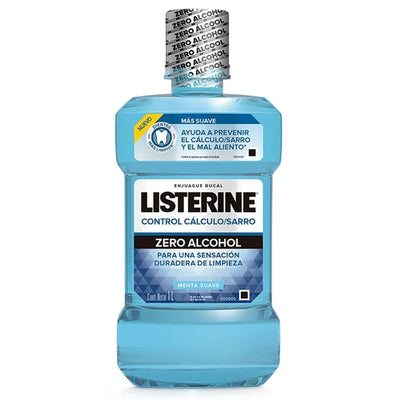 Listerine Control Cálculo/Sarro Zero Alcohol - Farmacias Curie