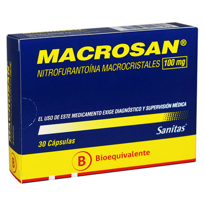 Macrosan Cápsulas 100mg - 30 unidades - Farmacias Curie