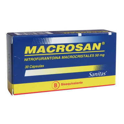 Macrosan Cápsulas 50mg - 30 unidades - Farmacias Curie