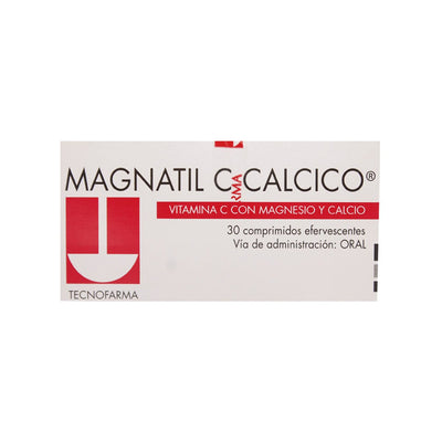 Magnatil C Calcico Comprimidos Efervescentes - Farmacias Curie