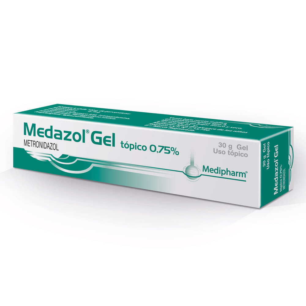 Medazol Gel Tópico 0,75% - Farmacias Curie