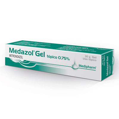 Medazol Gel Tópico 0,75% - Farmacias Curie