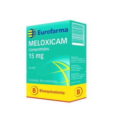 Meloxicam Comprimidos 15mg - Farmacias Curie