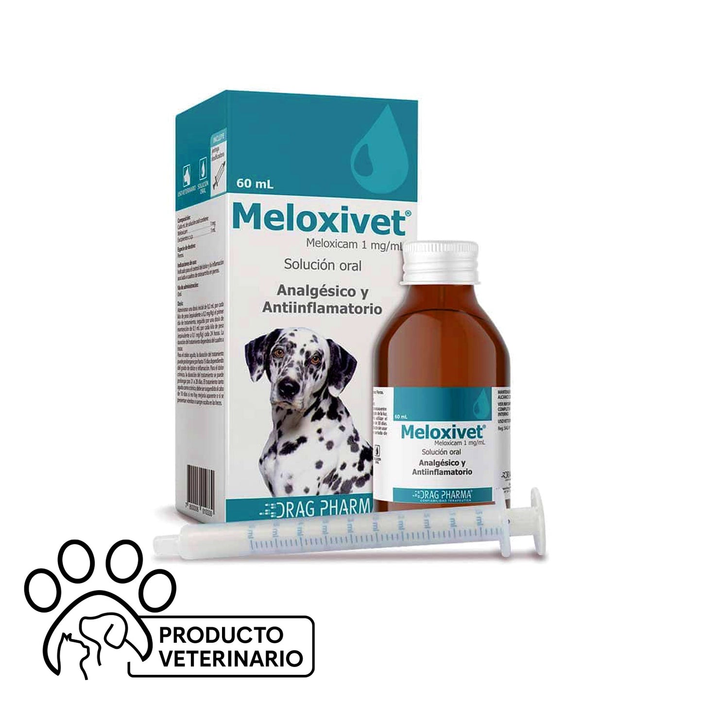 Meloxivet Solución Oral Perros - 60 mL - Farmacias Curie