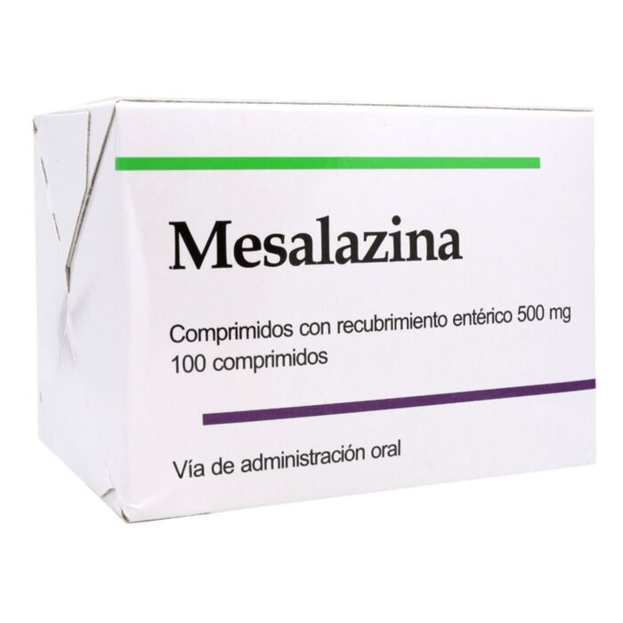 Mesalazina Comprimidos con Recubrimiento Entérico 500mg - Farmacias Curie