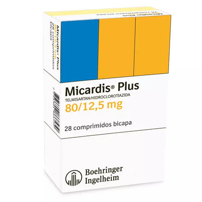 Micardis Plus Comprimidos Bicapa 80/12,5mg - Farmacias Curie