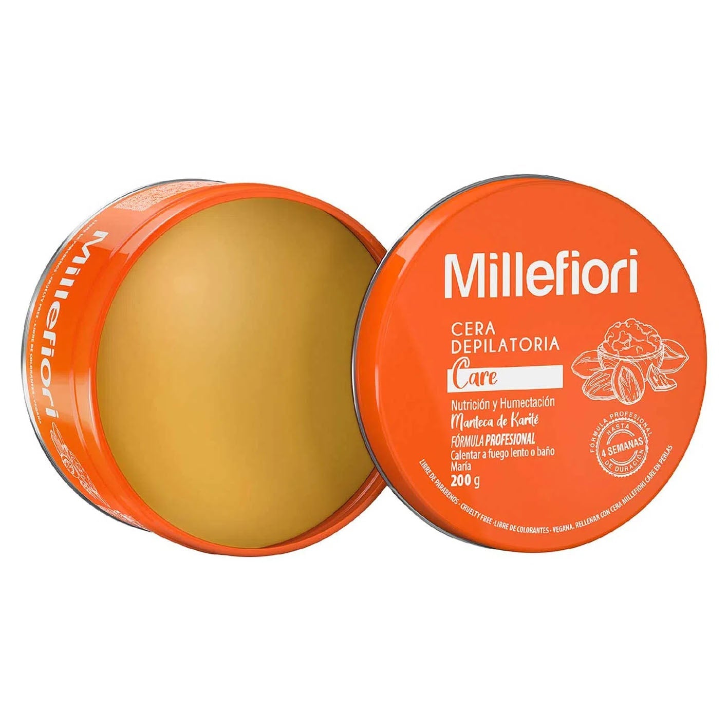 Millefiori Cera Depilatoria Tarro Care - Farmacias Curie