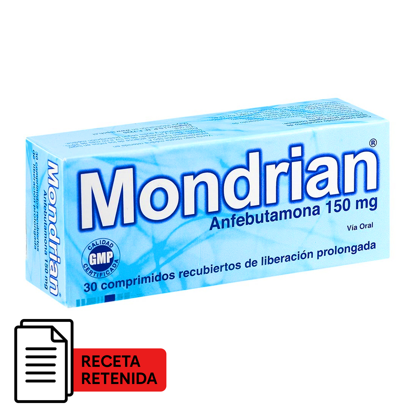 Mondrian 150 mg - 30 Comprimidos de Liberación Prolongada - Farmacias Curie