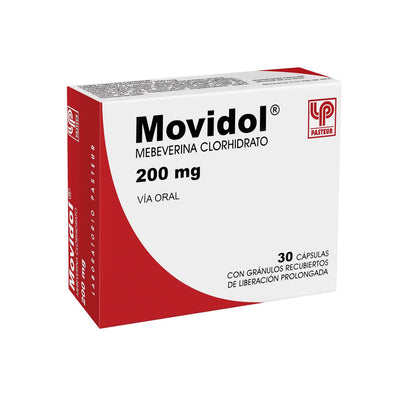 Movidol Cápsulas con Gránulos de Liberación Prolongada 200mg