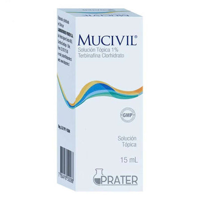 Mucivil Solución Tópica 1% - Farmacias Curie