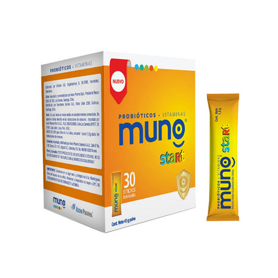 Muno Start Infantil - 30 Sachets - Farmacias Curie