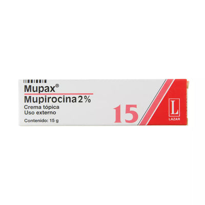 Mupax Crema Tópica 2% - 15 Gramos - Farmacias Curie