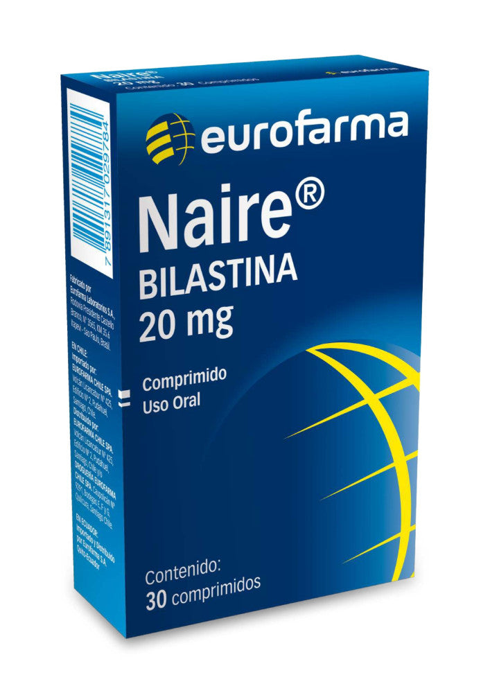 Naire 20mg - 30 Comprimidos - Farmacias Curie