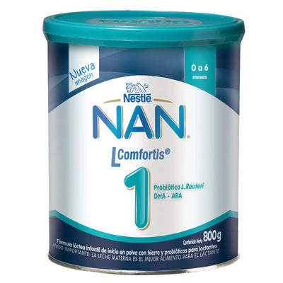 Nan 1 L-Comfortis Fórmula Láctea - 900 gramos - Farmacias Curie