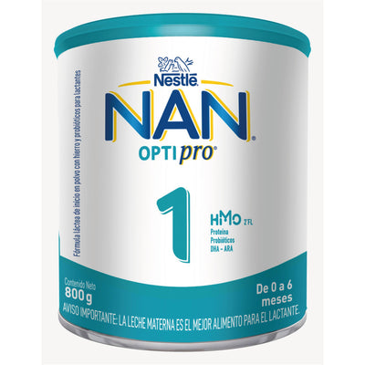 Nan 1 Optipro Fórmula Láctea - 800 gramos - Farmacias Curie