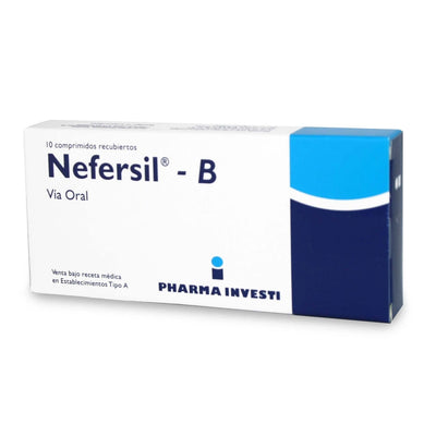 Nefersil-B Comprimidos Recubiertos - Farmacias Curie