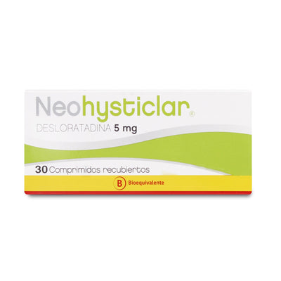 Neohysticlar Comprimidos Recubiertos 5mg - Farmacias Curie
