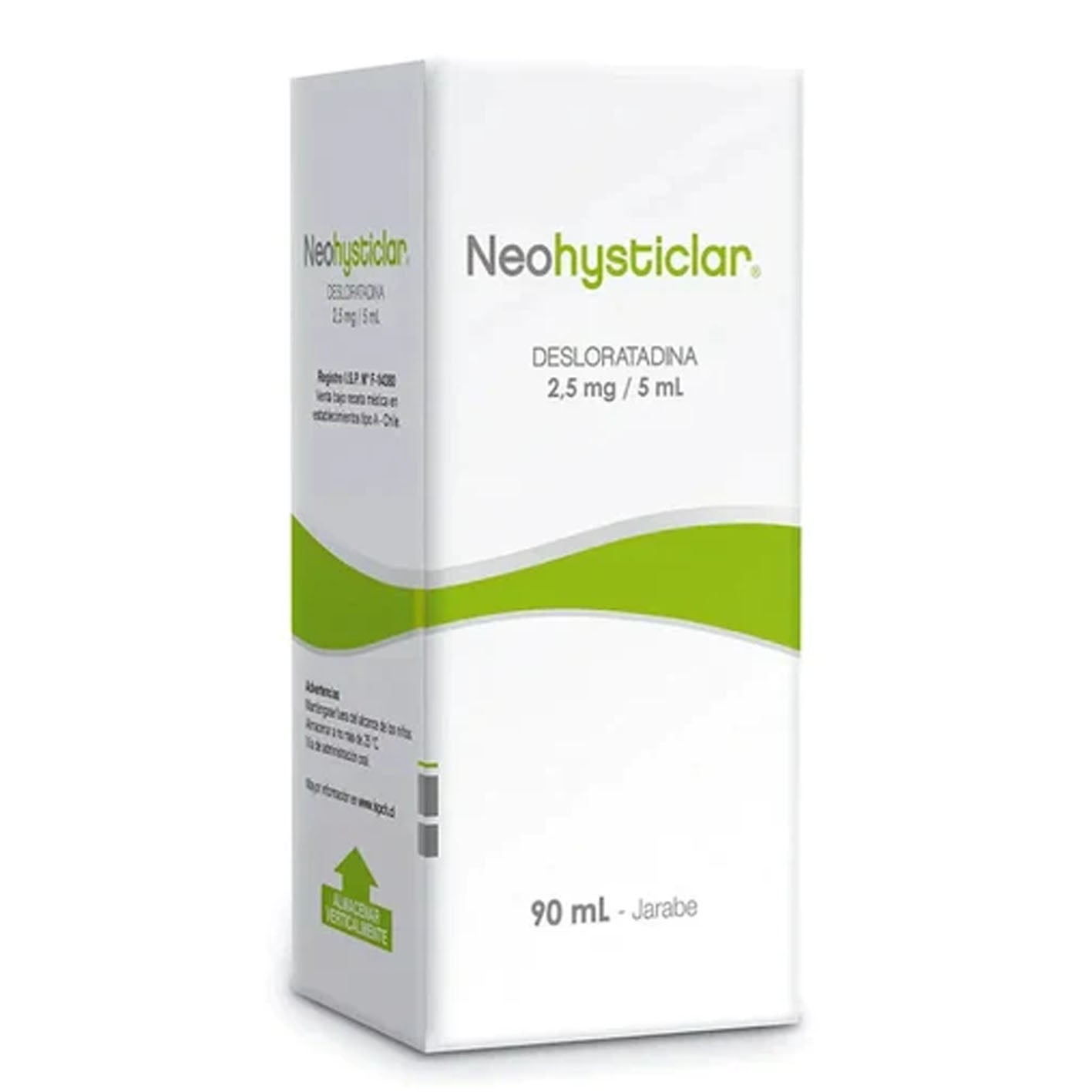 Neohysticlar Jarabe 2,5mg/5ml - Farmacias Curie