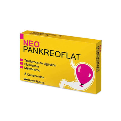 Neo Pankreoflat 8 - Comprimidos - Farmacias Curie