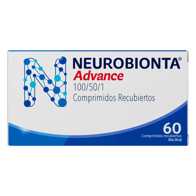 Neurobionta Advance - 60 Comprimidos Recubiertos - Farmacias Curie