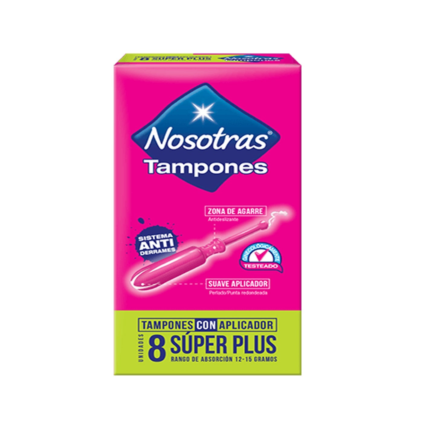 Nosotras Tampones Super Plus - Farmacias Curie