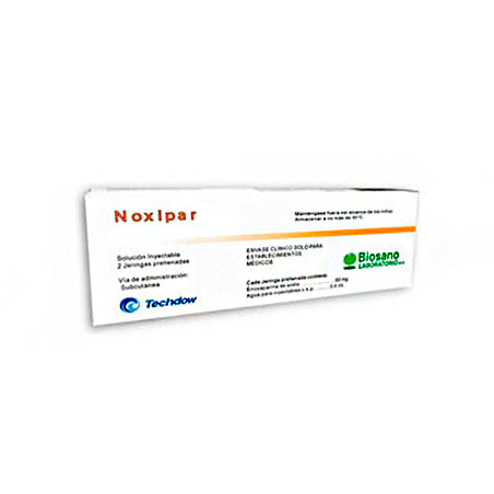 Noxipar-40 Solución Inyectable - Farmacias Curie