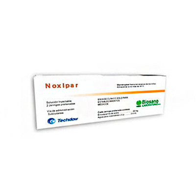 Noxipar-40 Solución Inyectable - Farmacias Curie