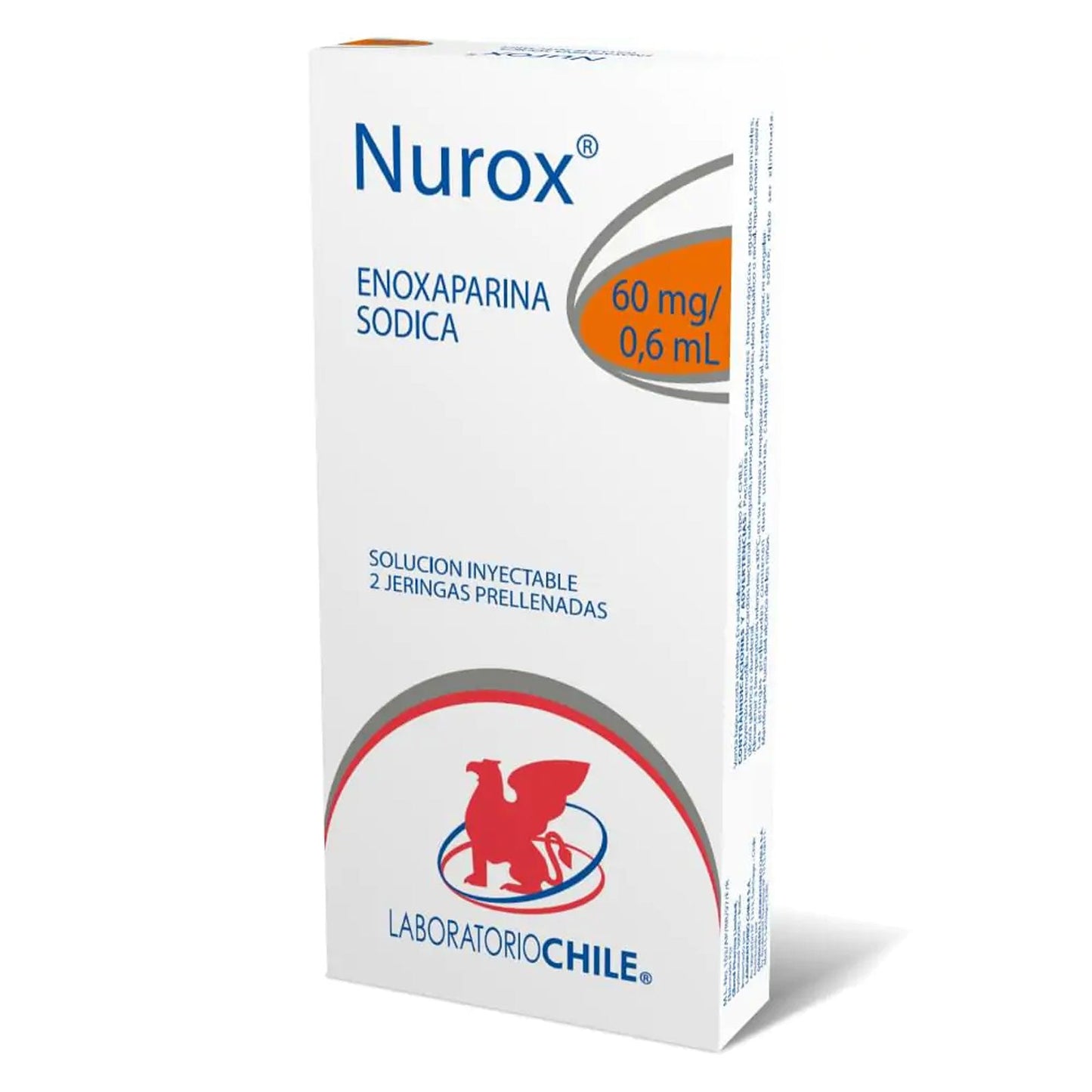 Nurox Solución Inyectable 60mg/0,6ml - Farmacias Curie