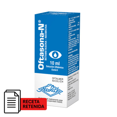 Oftasona-N Solución Oftálmica - Farmacias Curie