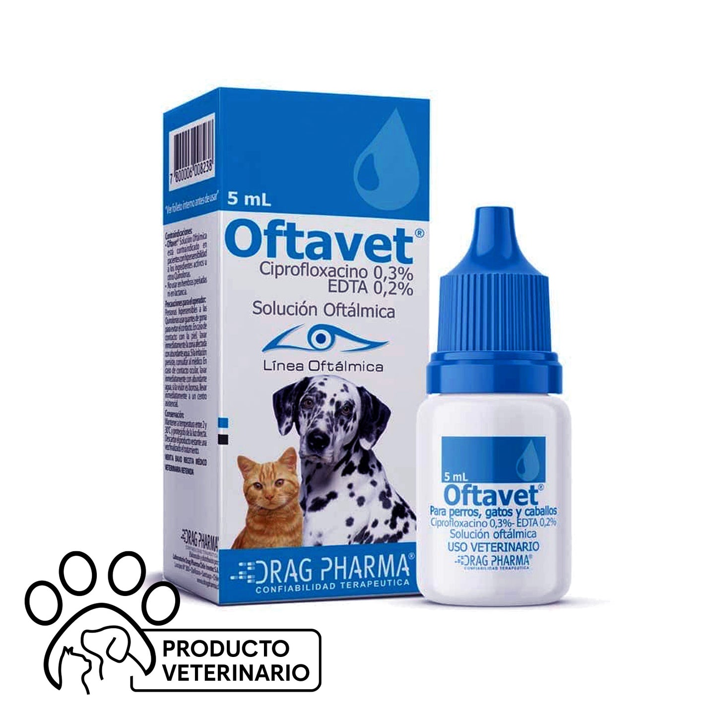 Oftavet Solución Oftálmica - Farmacias Curie