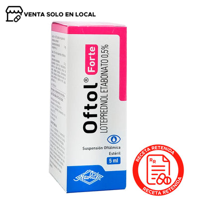 Oftol Forte Solución Oftálmica - Farmacias Curie
