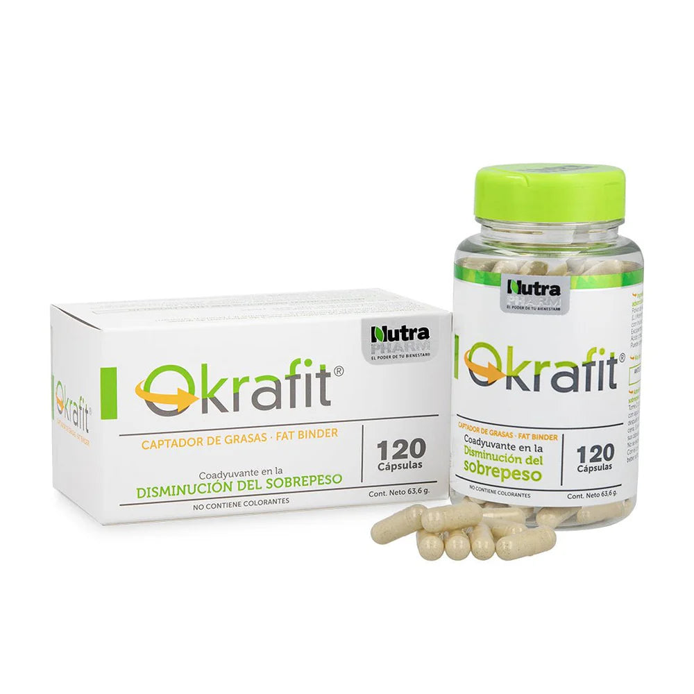 Okrafit - 120 cápsulas - Farmacias Curie