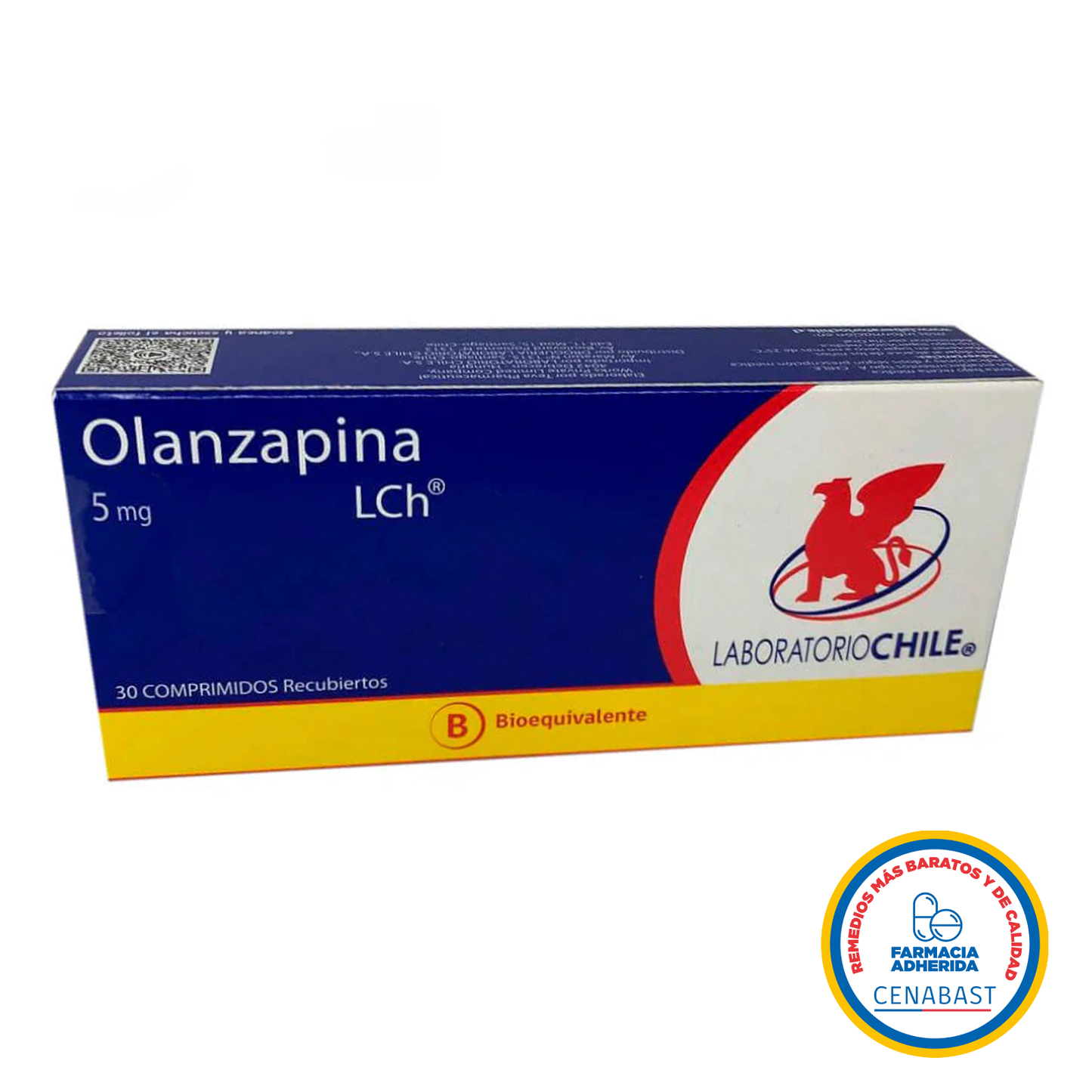 Olanzapina 5 mg - Medicamento Cenabast - Farmacias Curie