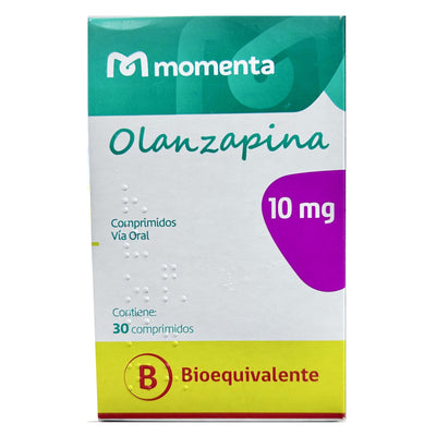 Olanzapina Comprimidos Recubiertos 10mg - Farmacias Curie