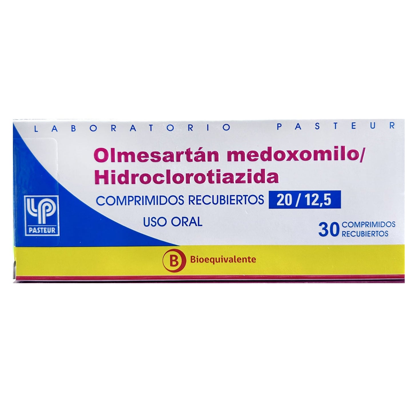 Olmesartán/Hidroclorotiazida Comprimidos Recubiertos 20/12,5 - Farmacias Curie