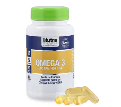 Omega 3 800/400 - 60 Cápsulas - Farmacias Curie