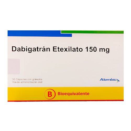 Dabigatrán Etexilato 150mg - 30 Cápsulas con gránulos - Medicamento Cenabast