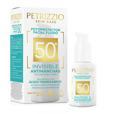 Petrizzio Fotoprotector Fluido Invisible Anti Manchas FPS+50 - 40 ml