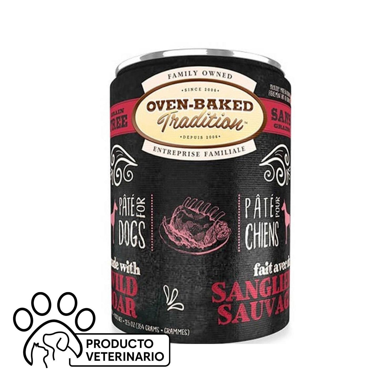 Paté Oven Baked Jabalí 354 gramos - Farmacias Curie