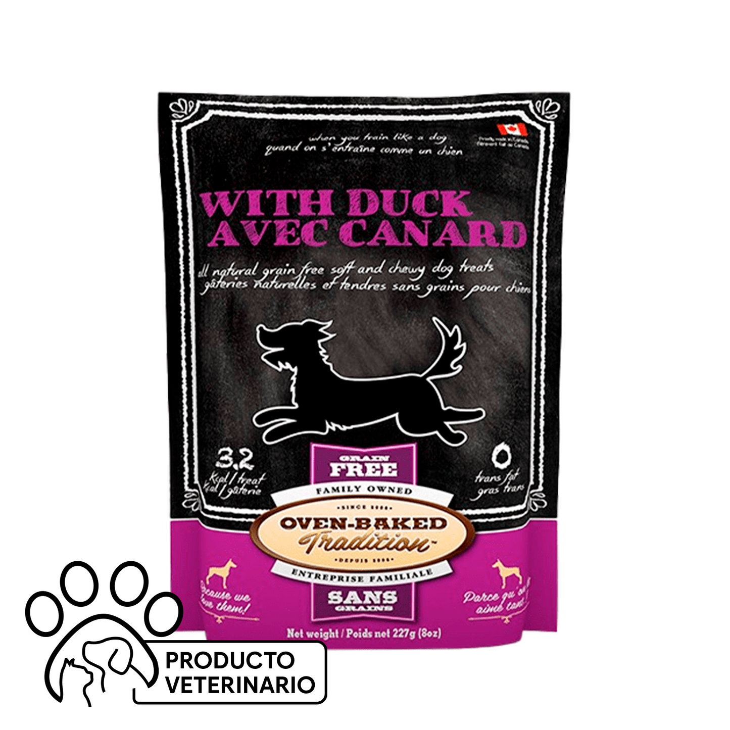 Oven-Baked Snack Perro Sabor Pato - Farmacias Curie