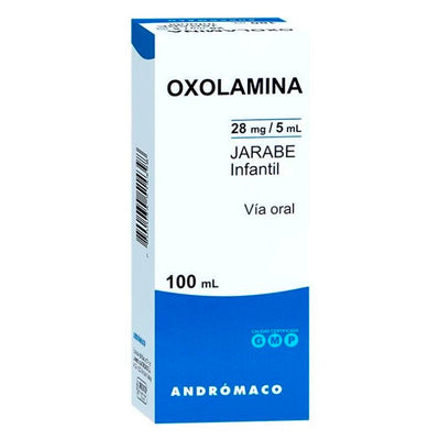 Oxolamina Jarabe Infantil - 100 mL - Farmacias Curie