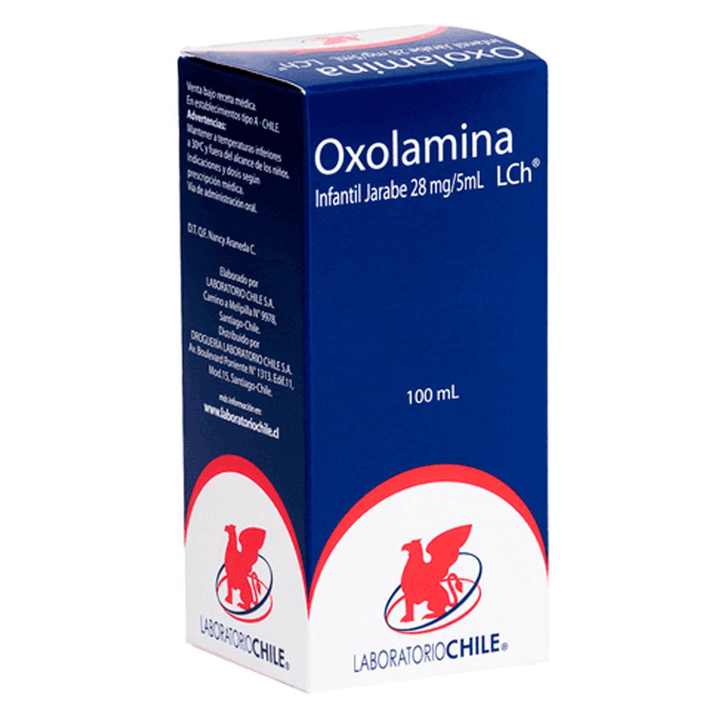 Oxolamina Jarabe infantil - 100 mL - Farmacias Curie