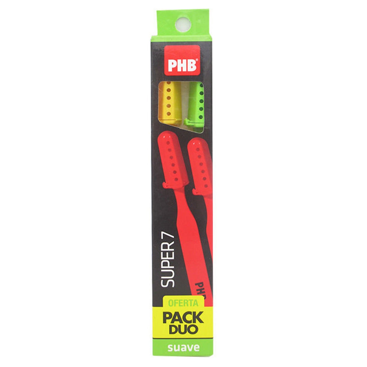 PHB Pack Cepillo Dental Super 7 Suave - Farmacias Curie